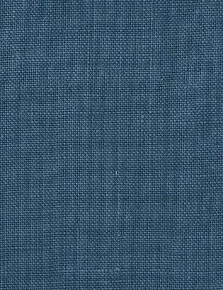 Tissu Lin 100% français , Bleu jeans