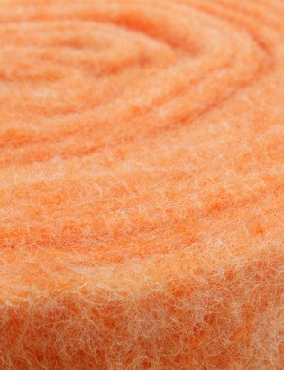 Tissu Feutrine de laine verte